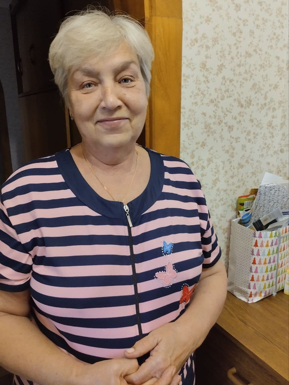 Frau Liudmyla, 69
